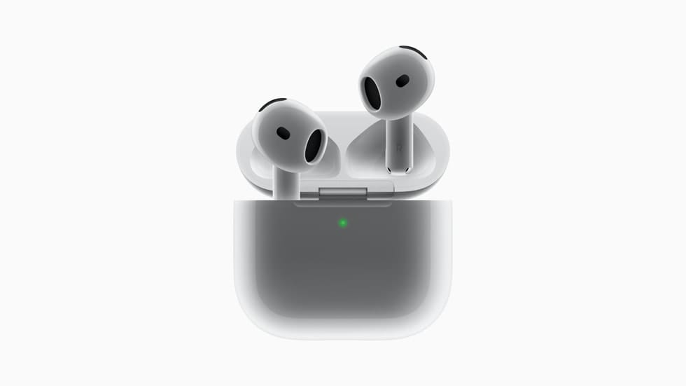 AirPods 4（支持主动降噪）与充电盒